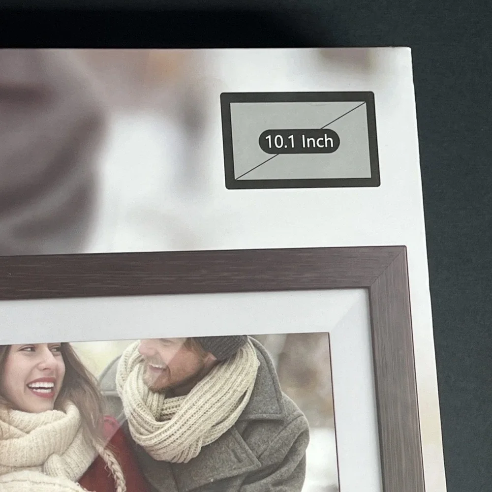 FRAMEO 10.1'' HD Touchscreen WiFi Photo Frame Auto-Rotate Share Large Memory NEW
